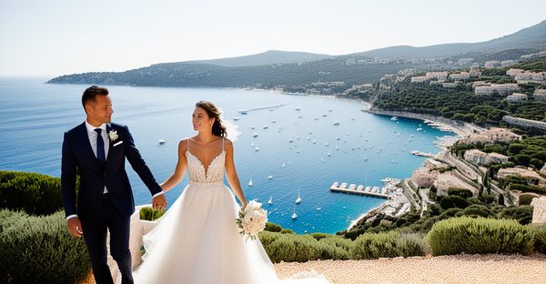 Photographe de mariage côte d'azur : immortalisez votre journée parfaite