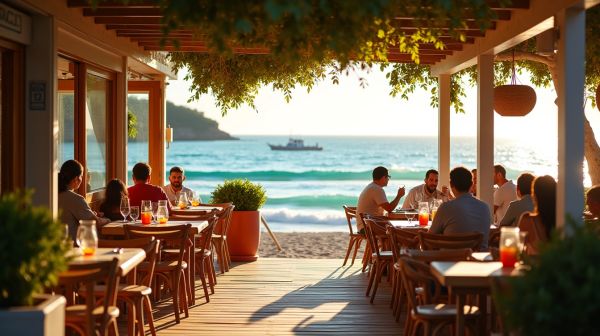 Restaurant plage de Pampelonne : découvrez les incontournables pour un repas au bord de l'eau